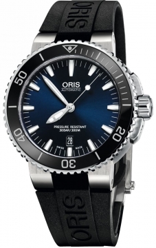 Buy this new Oris Aquis Date 43mm 01 733 7653 4135-07 4 26 34EB mens watch for the discount price of £1,025.00. UK Retailer.